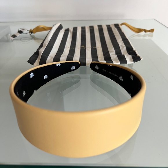LELE SADOUGHI Camel Faux Leather Cher Headband main image 10